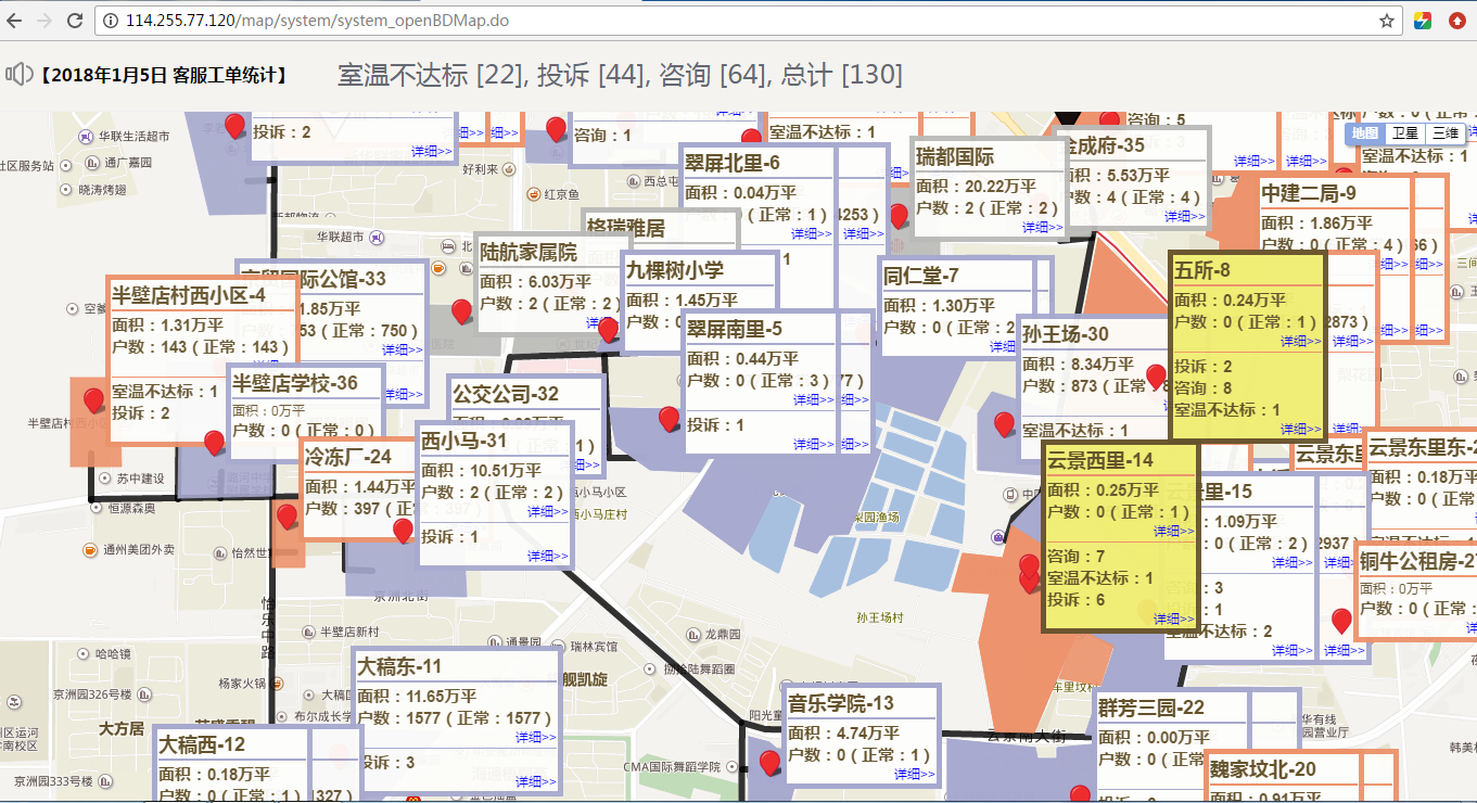 供热客服系统样图
